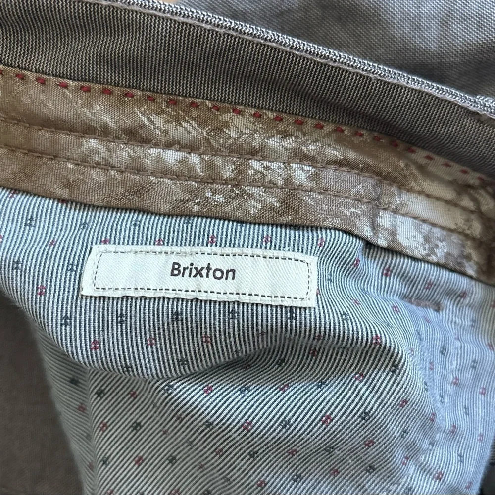 English Laundry “Brixton” Men’s Gray Straight Leg Cotton Blend Pants, 36x32